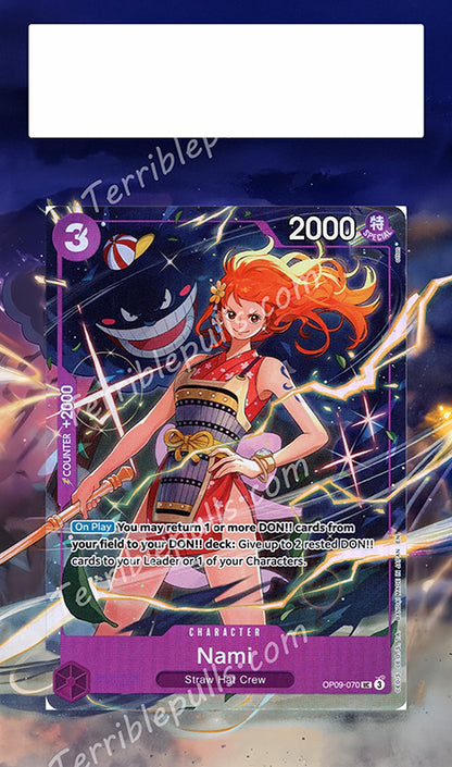 Nami Premium Card Collection (Nami Gengar) OP09-070 Promo Extended Art