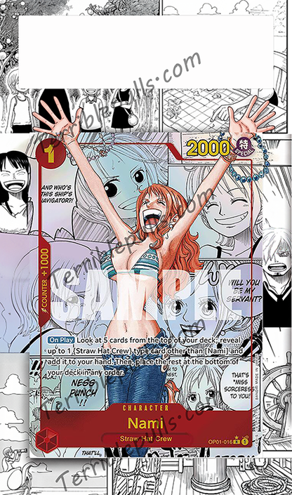 Nami Manga PRB1 Extended Art