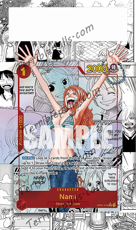 Nami Manga PRB1 Extended Art