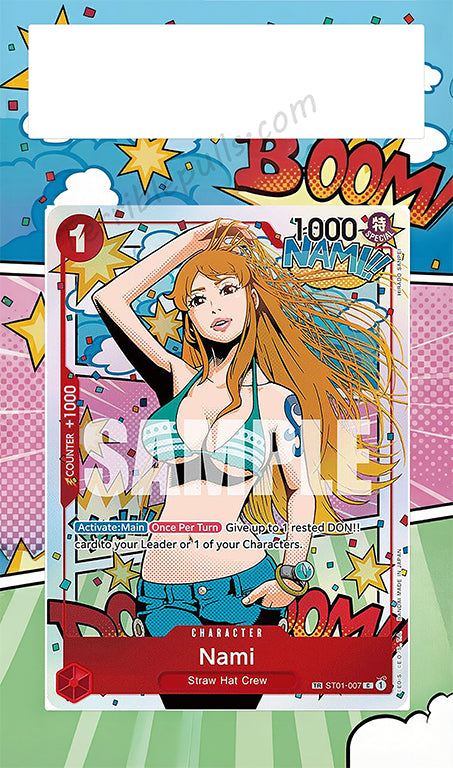 Nami TR OP06-007 Wings of the Captain Extended Art