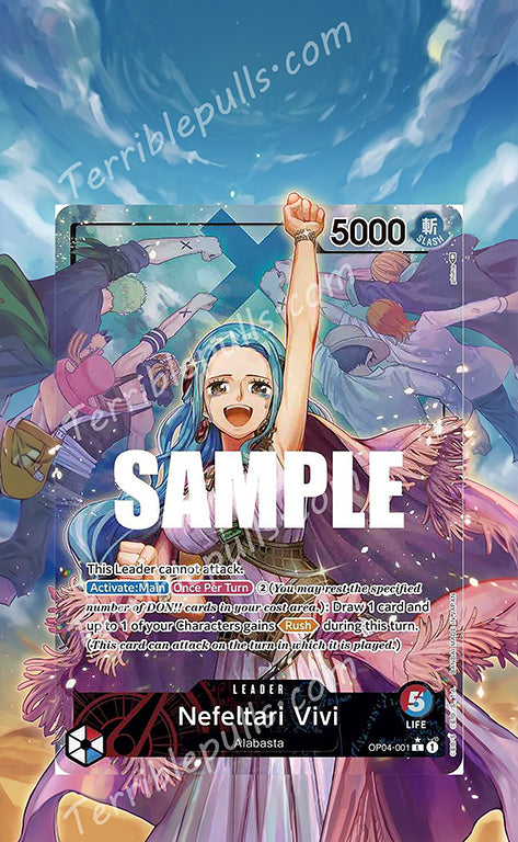 Nefeltari Vivi OP04-001 Alt Art Leader