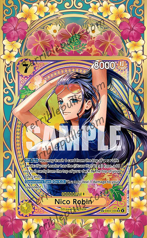 Nico Robin SP EB03 Extended Art