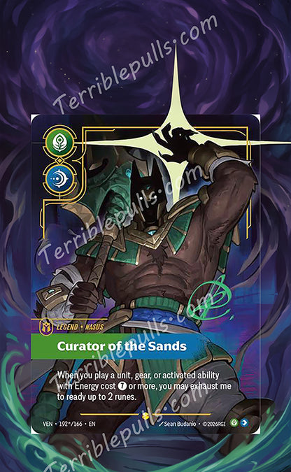 Nasus 192 Curator of the Sands Riftbound: Vendetta