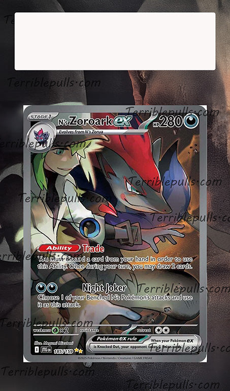 N's Zoroark EX Journey Together Extended Art