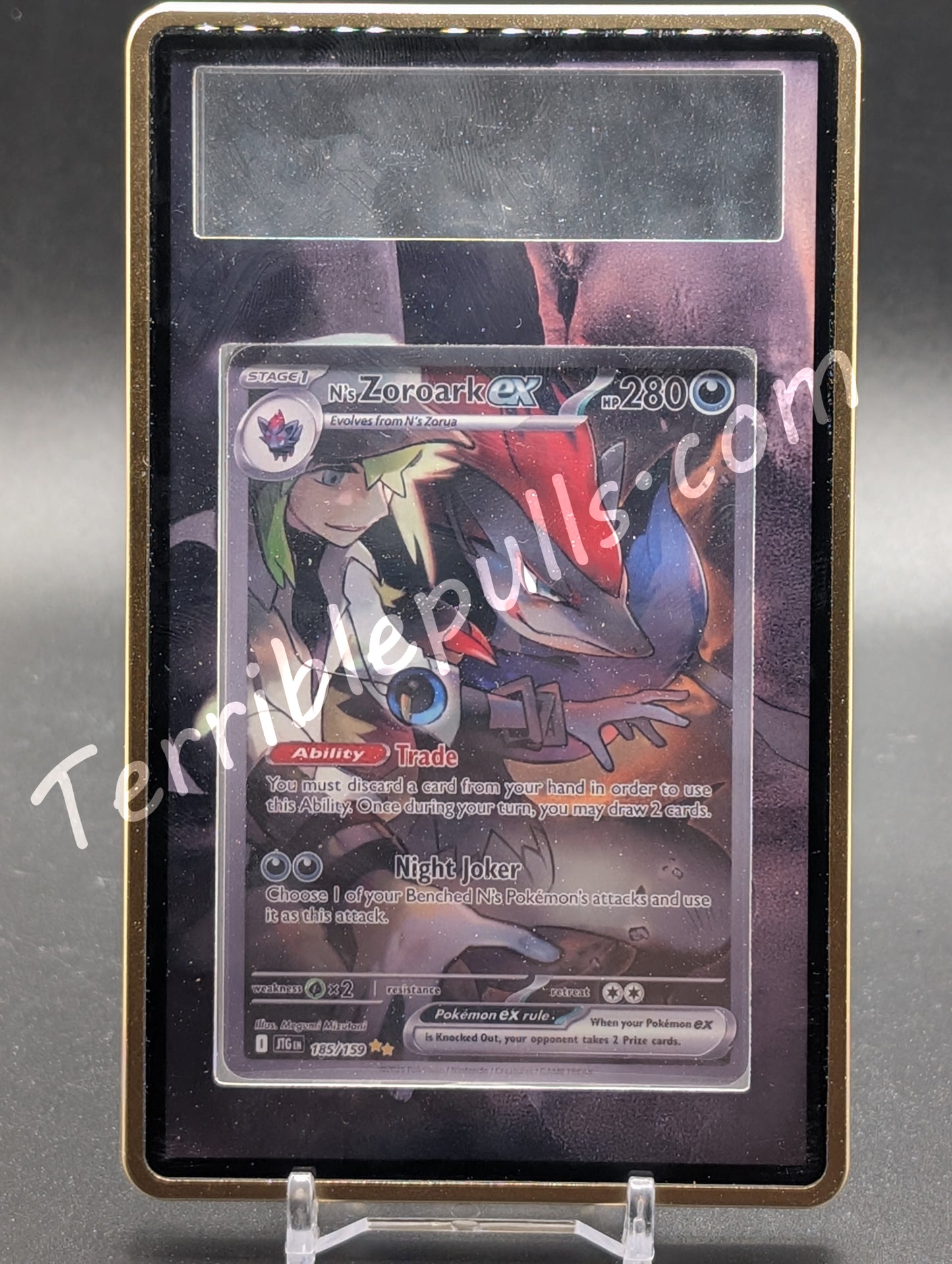 N's Zoroark EX Journey Together Extended Art