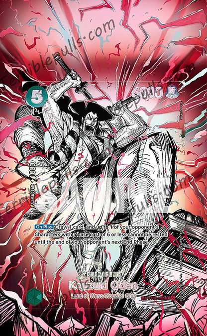 Kouzuki Oden Haki SP OP17 Extended Art