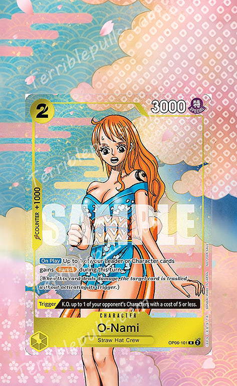 O-Nami OP06-101 Promo Extended Art