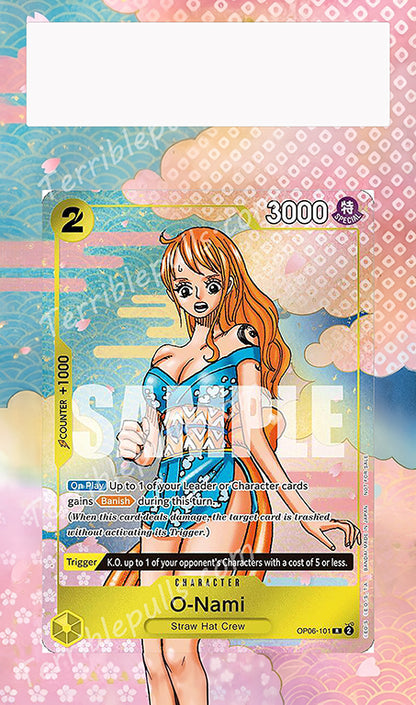 O-Nami OP06-101 Promo Extended Art