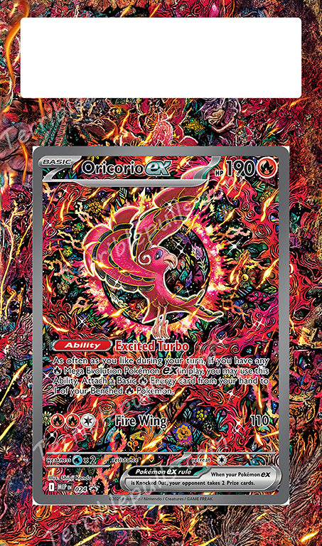 Oricorio EX Phantasmal Flames
