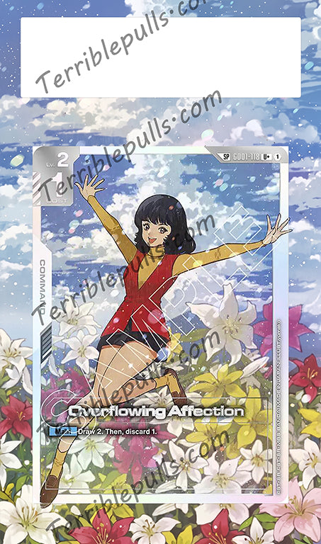 Overflowing Affection SP GD03 Extended Art