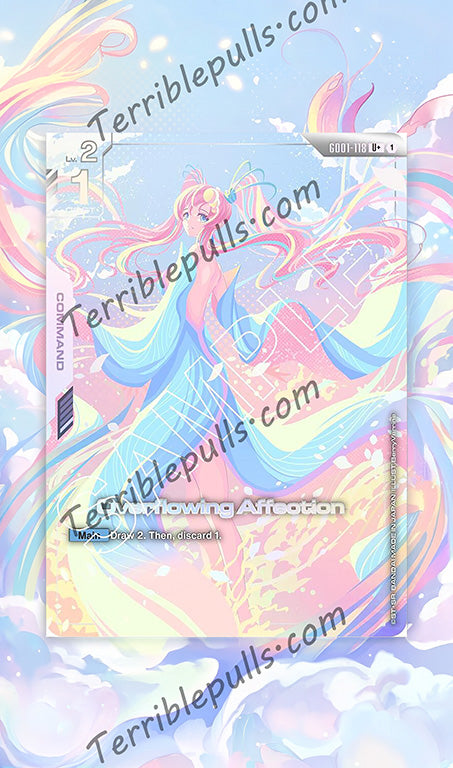 Overflowing Affection U+ GD01-118 Newtype Rising Extended Art