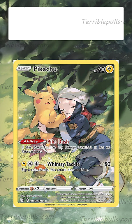 Pikachu TG05 Lost Origin Extended Art