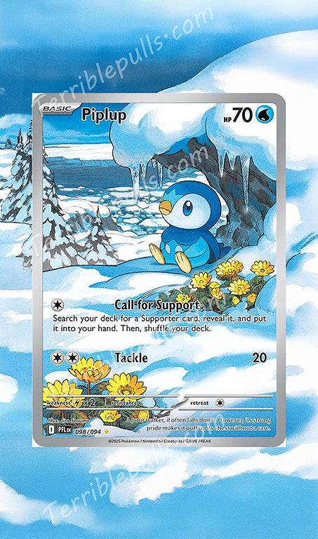 Piplup Phantasmal Flames