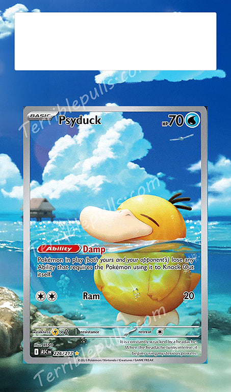 Psyduck 226/217 Extended Art