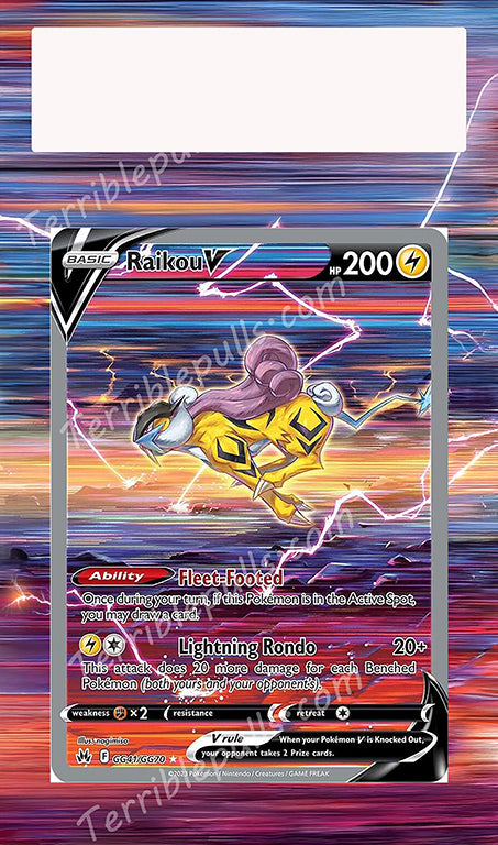 Raikou V GG41 Crown Zenith Extended Art