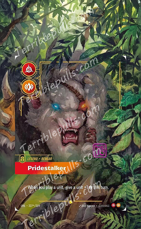 Rengar Pridestalker 227 Riftbound: Unleashed