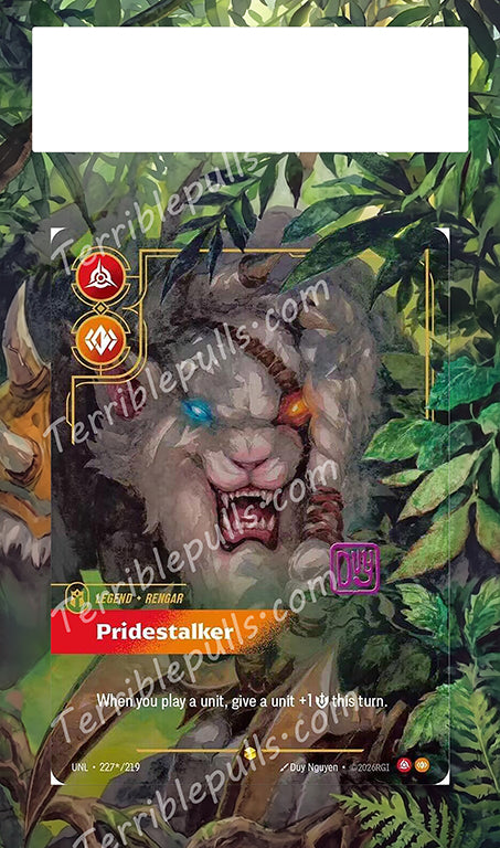 Rengar Pridestalker 227 Riftbound: Unleashed