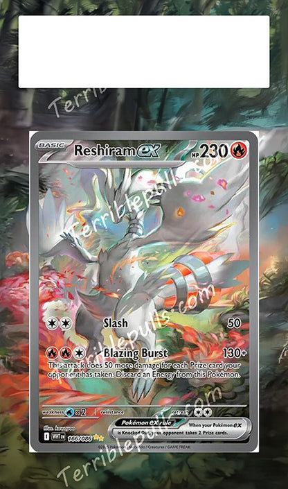 Reshiram EX 166 Extended Art