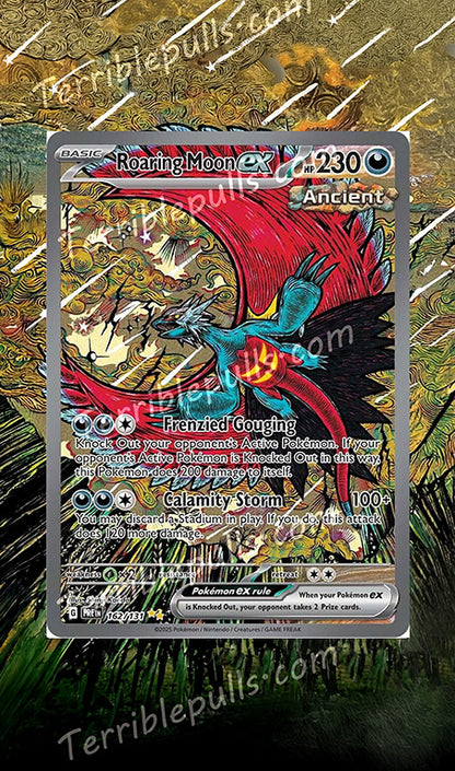 Roaring Moon EX Prismatic Evolutions Extended Art