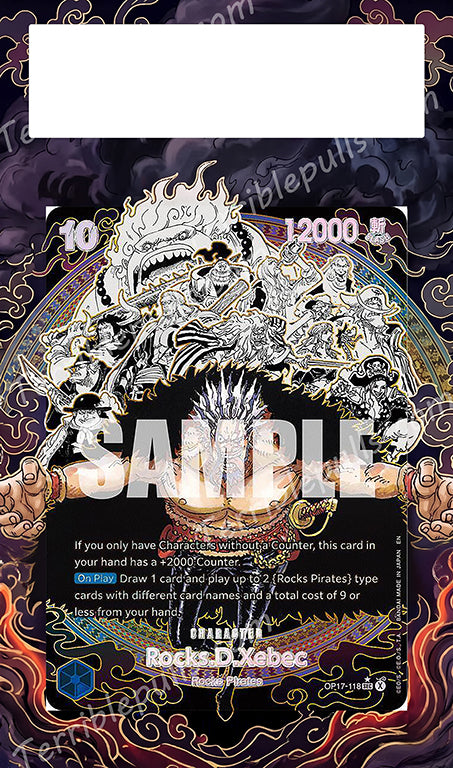 Pirate Crew Rocks OP17-118 Extended Art