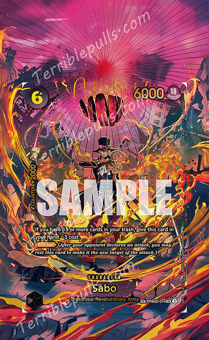Sabo SP OP15 PRB02-014 Extended Art