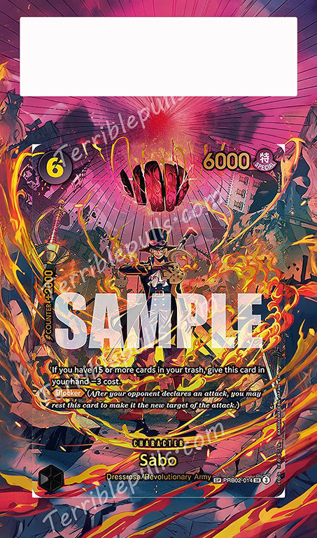 Sabo SP OP15 PRB02-014 Extended Art
