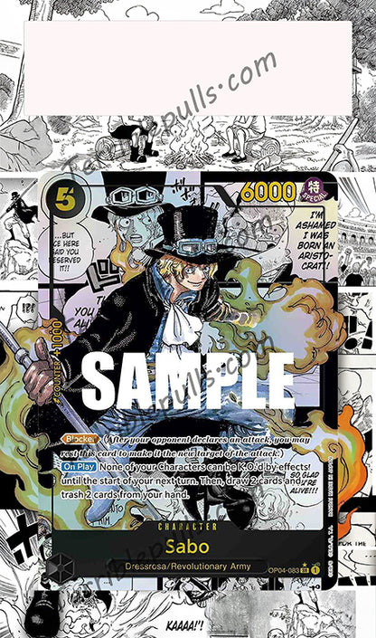 Sabo Manga OP04 Kingdoms of Intrigue Extended Art