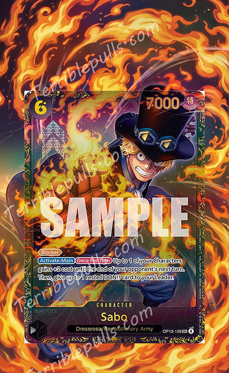 Sabo Store Treasure Cup OP13-120