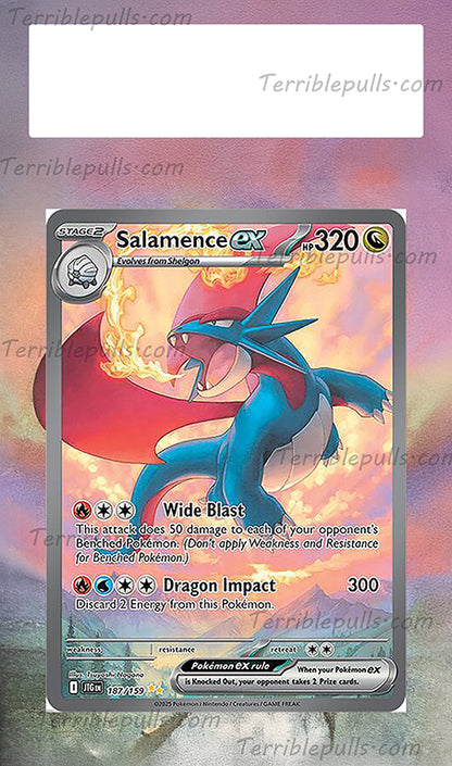 Salamence EX Journey Together Extended Art