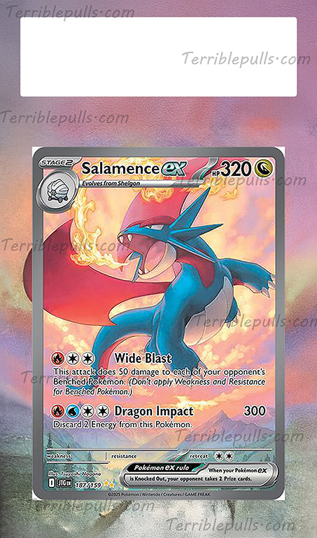 Salamence EX Journey Together Extended Art