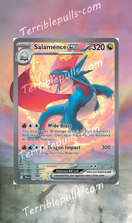 Salamence EX Journey Together Extended Art