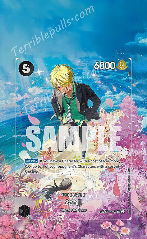 Sanji SP OP10 Royal Blood Extended Art
