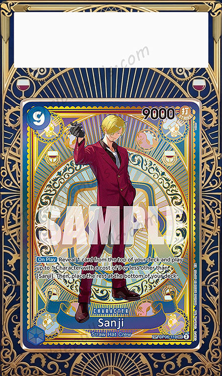 Sanji SP OP11 A Fist of Divine Speed Extended Art