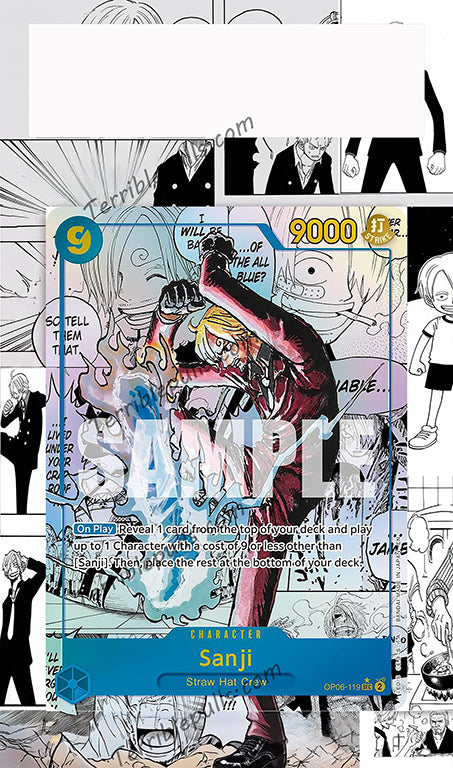 Sanji Manga PRB2 Extended Art