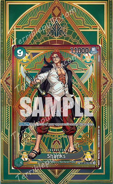 Shanks SP OP11 A Fist of Divine Speed Extended Art