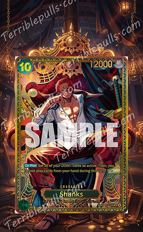 Shanks Emperor SP OP17 Extended Art