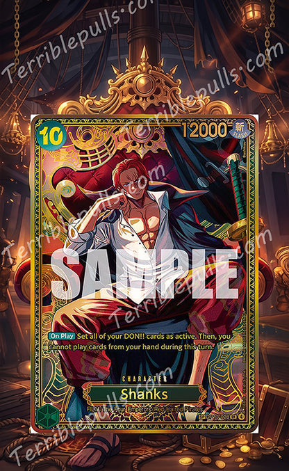 Shanks Emperor SP OP17 Extended Art