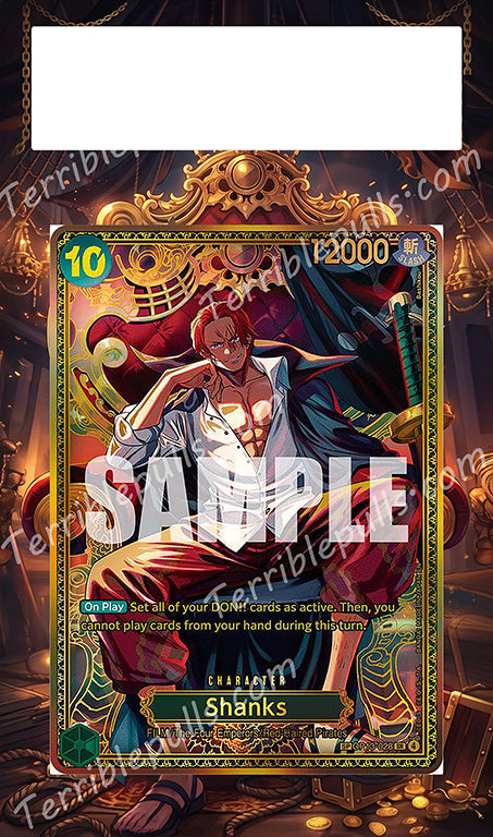 Shanks Emperor SP OP17 Extended Art