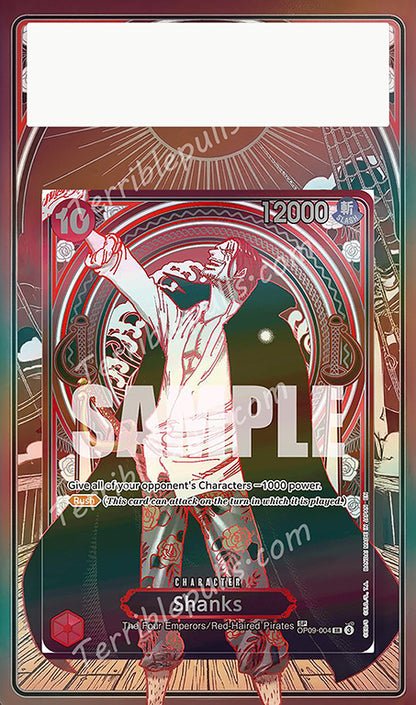 Shanks SP OP13 Carrying On His Will Extended Art
