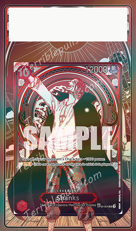 Shanks SP OP13 Carrying On His Will Extended Art