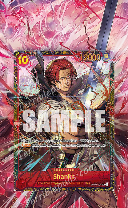 Shanks Championship OP09-004 Promo