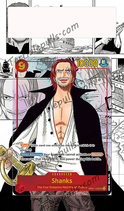 Shanks Manga OP01 Romance Dawn Extended Art