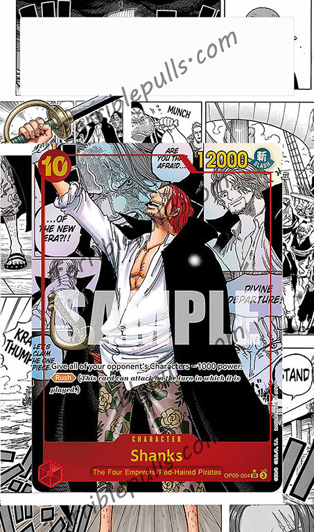 Shanks Manga OP09 Emperors in the New World Extended Art