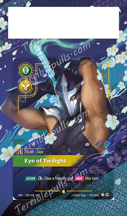 Shen 193 Eye of Twilight Riftbound: Vendetta