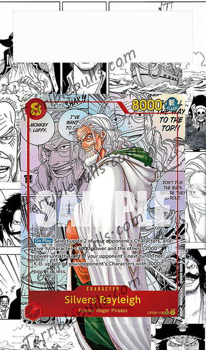 Silvers Rayleigh Manga OP08 Extended Art