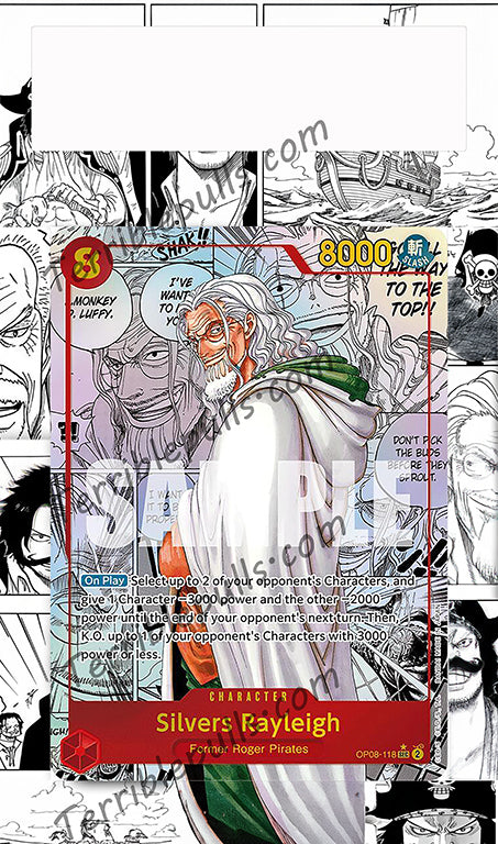 Silvers Rayleigh Manga OP08 Extended Art