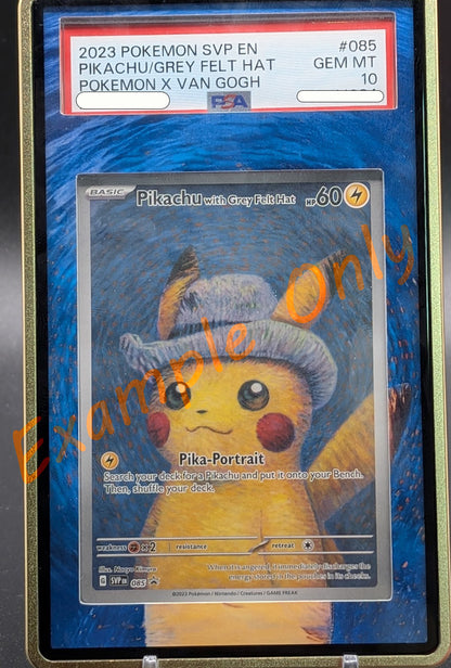 Pikachu with Grey Felt Hat Promo (Van Gogh) Extended Art