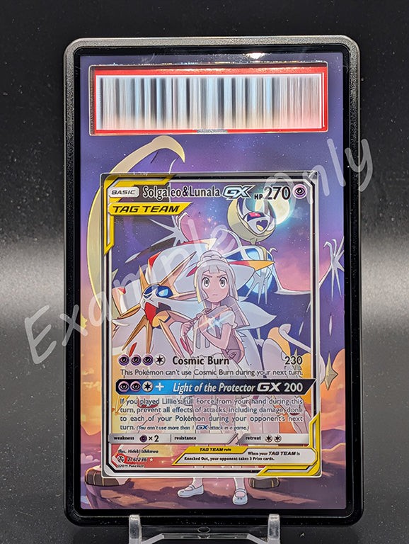 Solgaleo & Lunala GX Tag Team 216 Extended Art