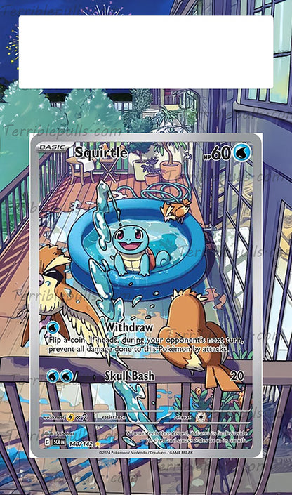 Squirtle Stellar Crown Extended Art