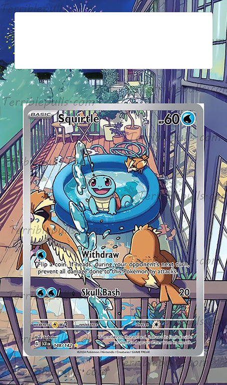 Squirtle Stellar Crown Extended Art